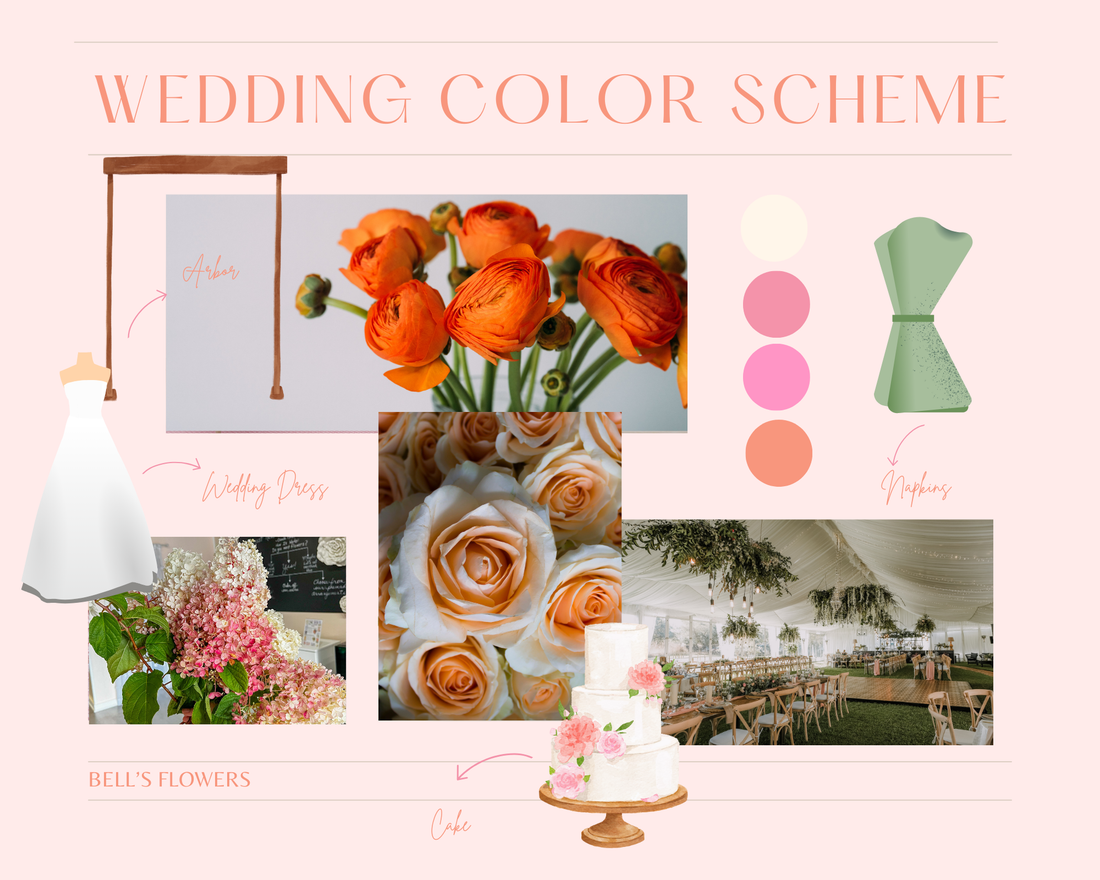 The Most Popular Wedding Color Palettes