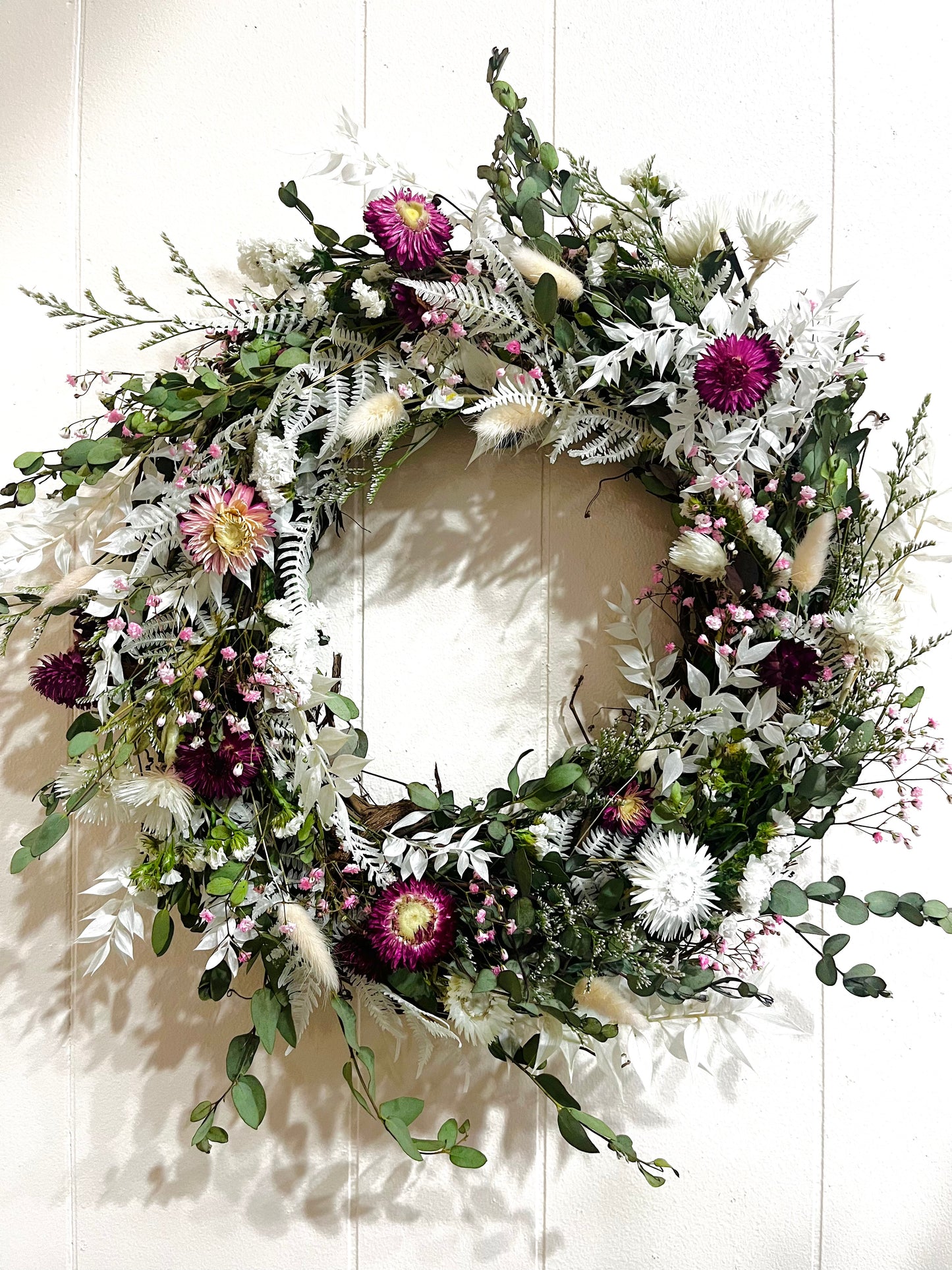 Vday Inspired Dried Wreath- Designers Choice