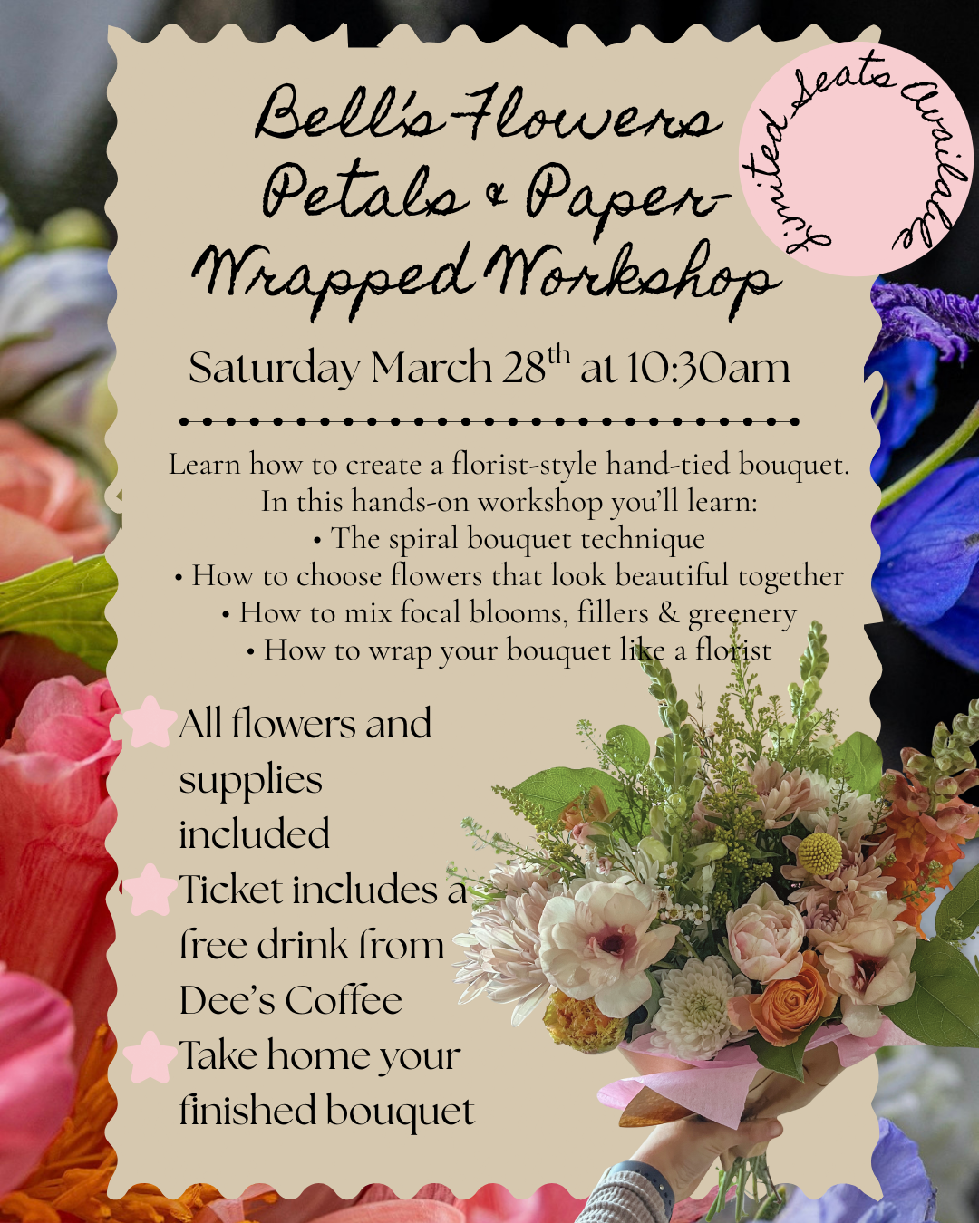 Petals & Paper- Workshop