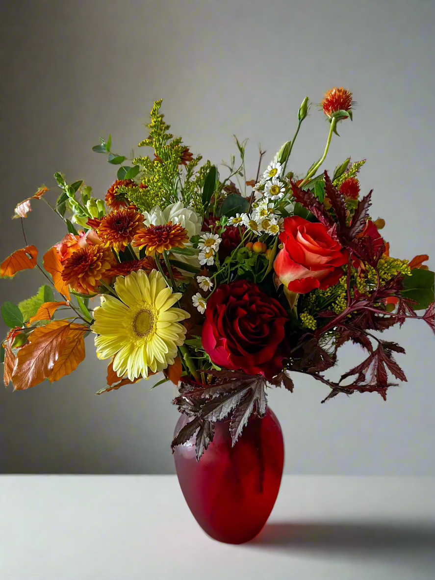 Autumn Inspired Seasonal Arrangement