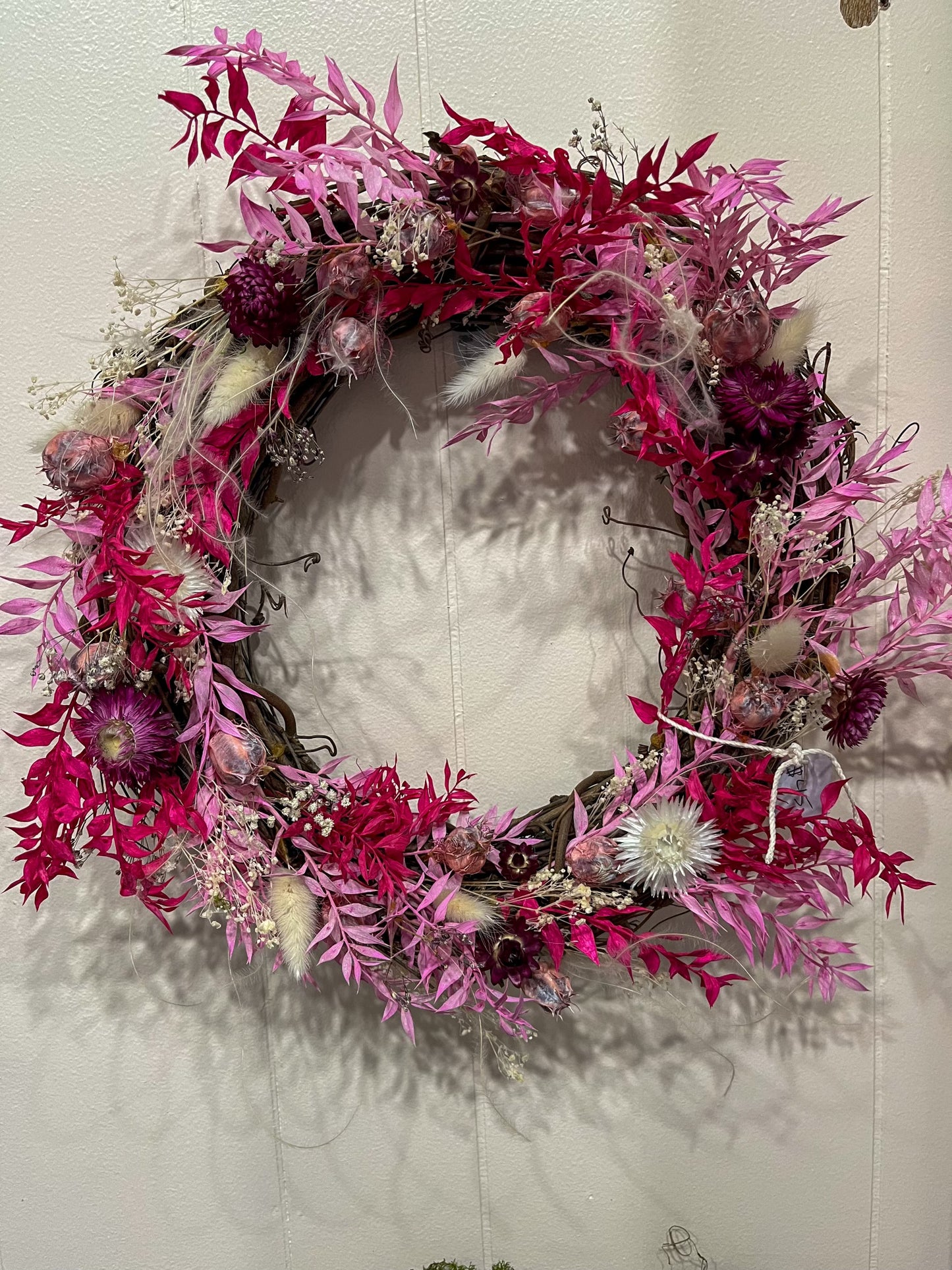 Vday Inspired Dried Wreath- Designers Choice