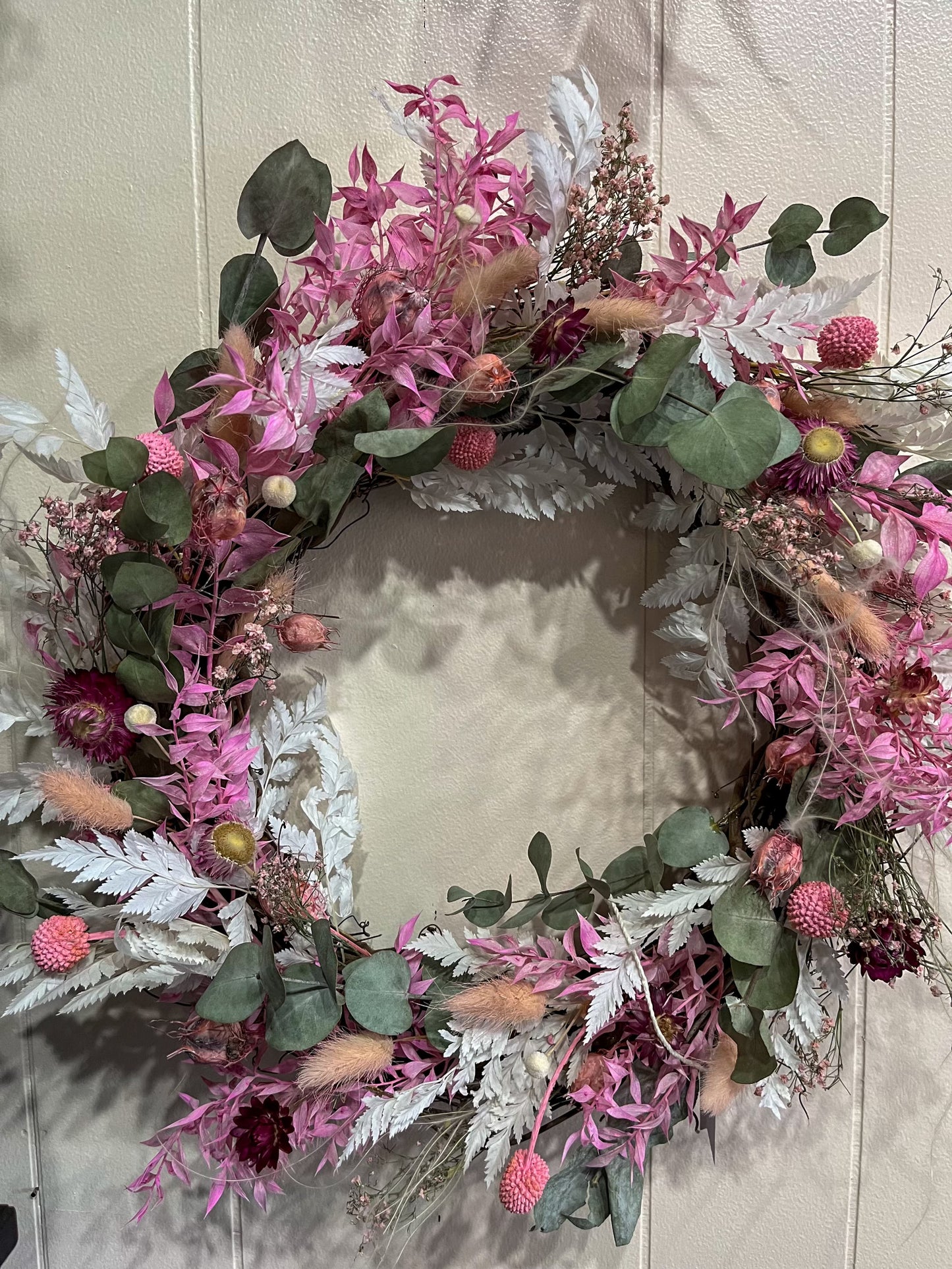 Vday Inspired Dried Wreath- Designers Choice